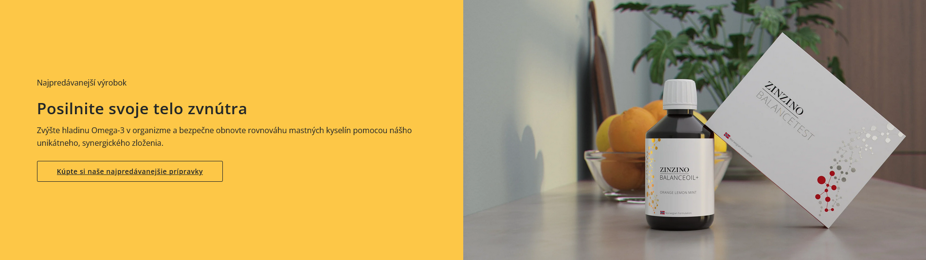 Zinzino Omega 3 mastné kyseliny