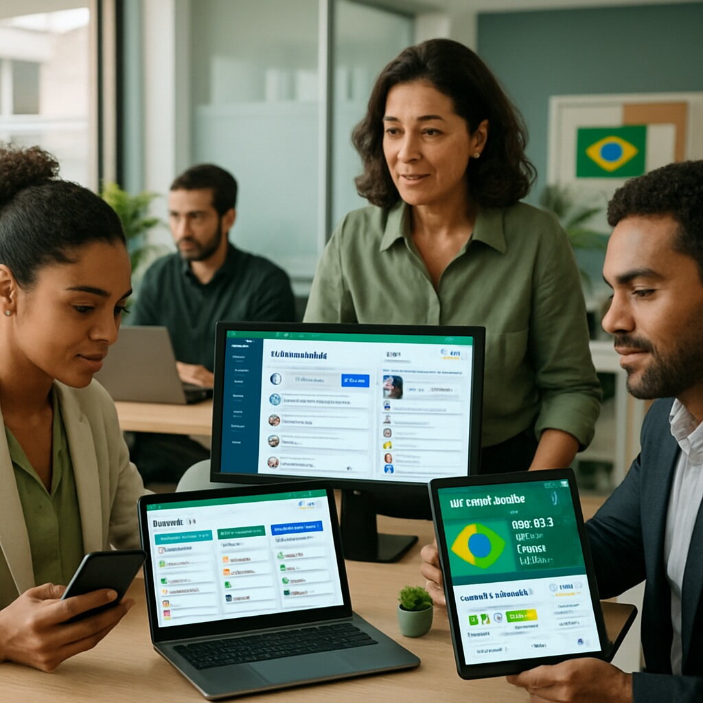 Como Aumentar a Produtividade Empresarial com Ferramentas Digitais Brasileiras Como Aumentar a Produtividade Empresarial com Ferramentas Digitais Brasileiras