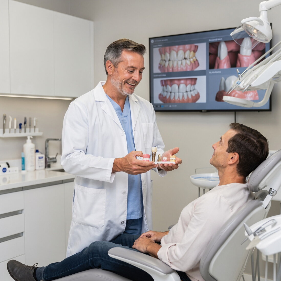 Zahnersatz im Vergleich: Krone, Brücke, Implantat oder Prothese – welche Lösung passt zu mir?