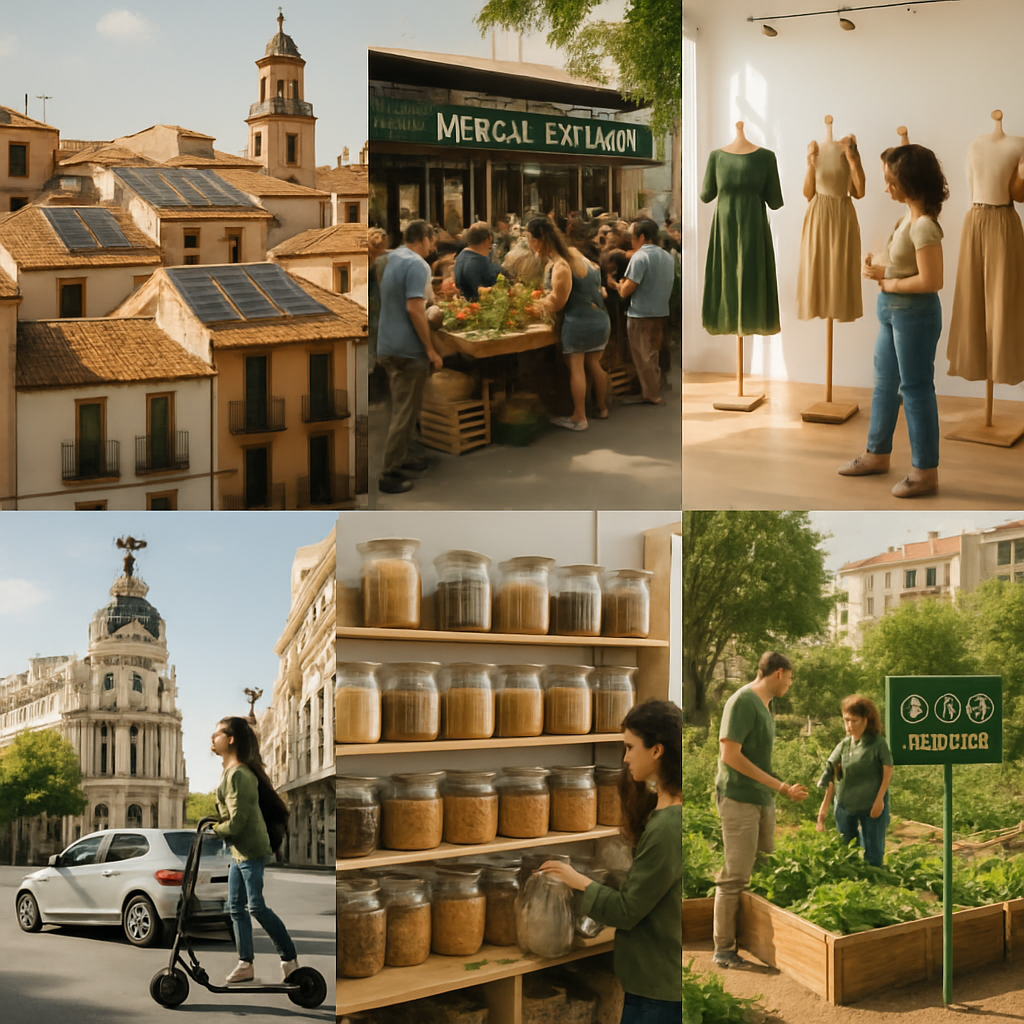 Estilo de vida sostenible en España: Iniciativas, tendencias y prácticas para un futuro más verde