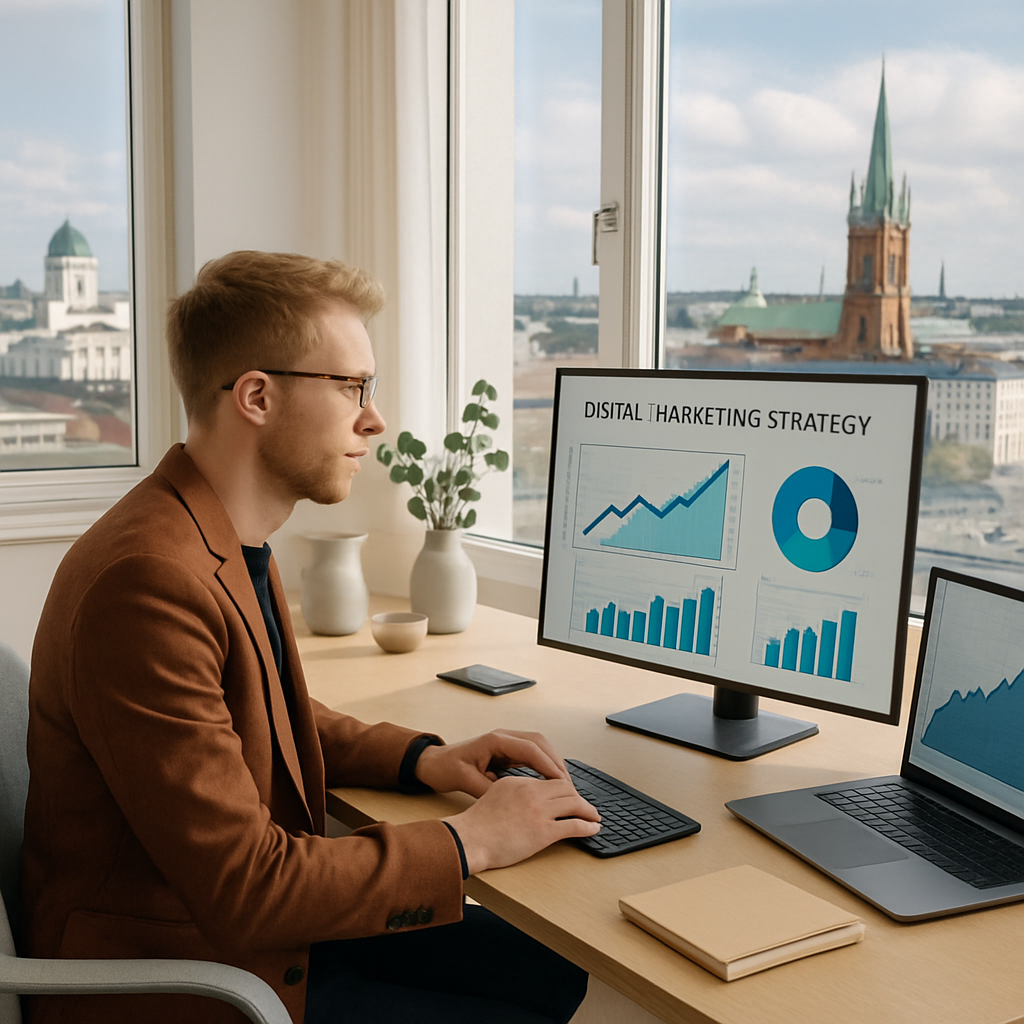 Suomalaisten Yritysten Digimarkkinointi: Strategiat Näkyvyyden Tehostamiseen Vuonna 2025 Suomalaisten Yritysten Digimarkkinointi: Strategiat Näkyvyyden Tehostamiseen Vuonna 2025