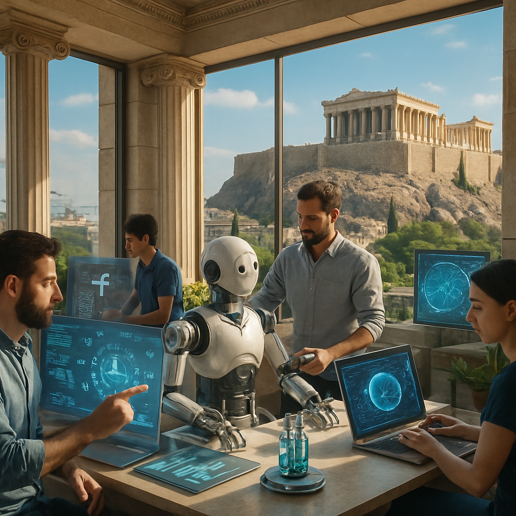 Τεχνητή Νοημοσύνη Φέρνει Επανάσταση στις Ελληνικές Επιχειρήσεις και τη Γεωργία