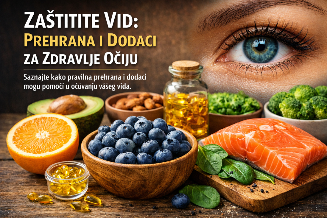 Zaštitite vid prirodnim putem: najbolji nutrijenti za zdravlje očiju