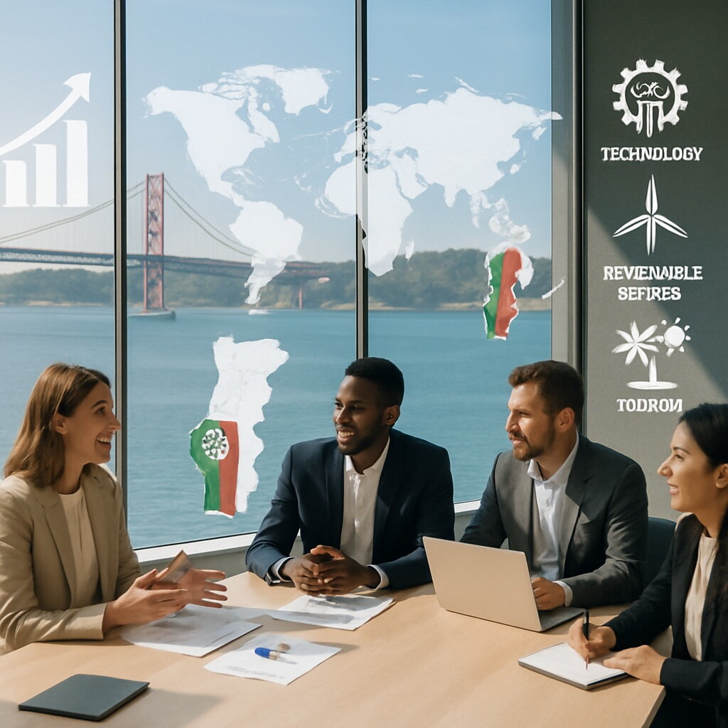 Oportunidades de Negócios e Investimentos em Portugal: Um Guia Estratégico para Empreendedores Internacionais Oportunidades de Negócios e Investimentos em Portugal: Um Guia Estratégico para Empreendedores Internacionais