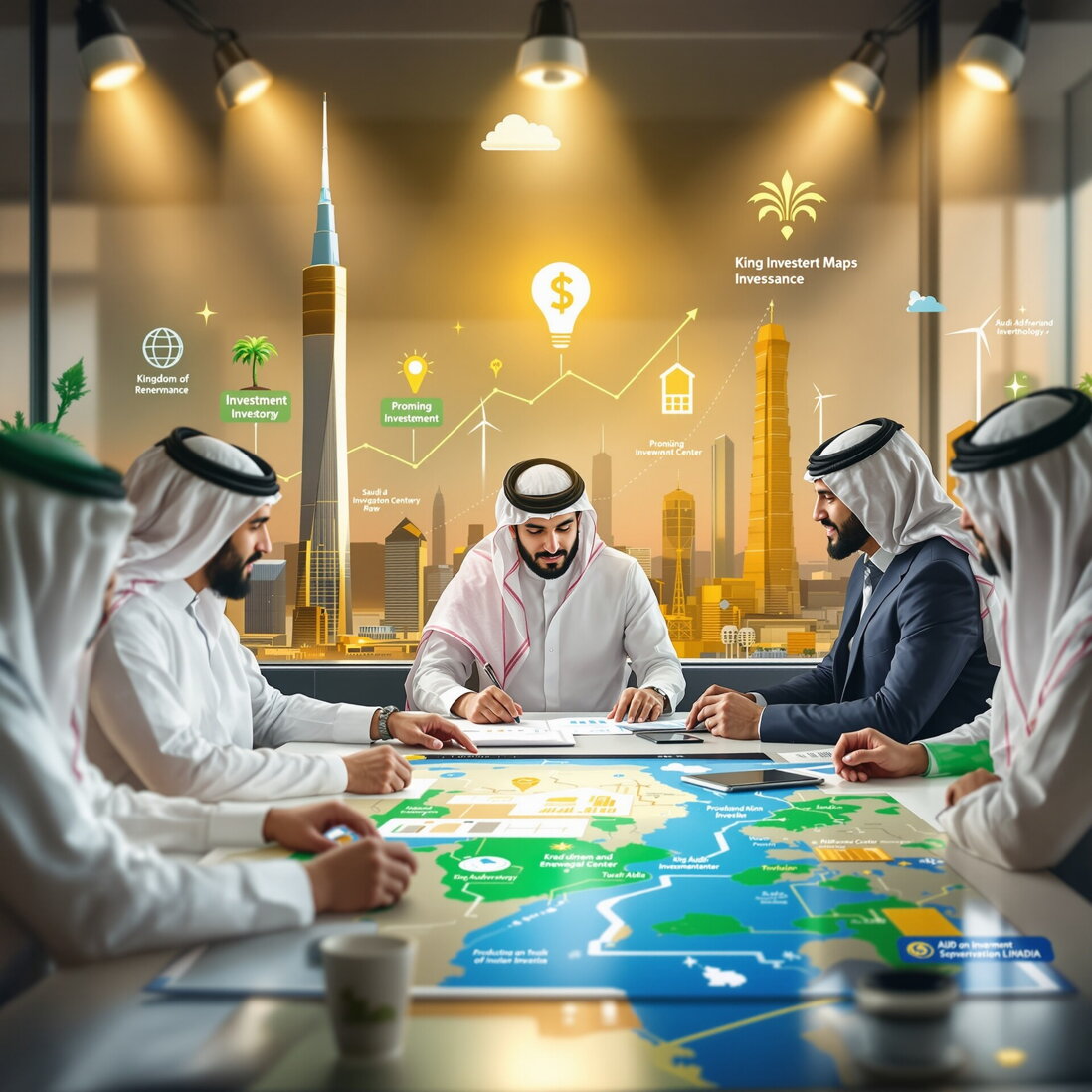 الاستثمار في المملكة العربية السعودية: دليل شامل للفرص التجارية وتمويل المشاريع في ظل رؤية 2030