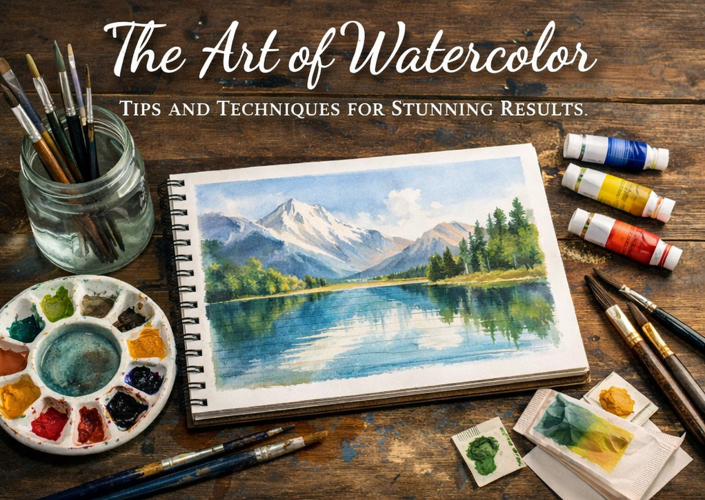 The timeless beauty of watercolor art: Techniques, materials, and creative inspiration