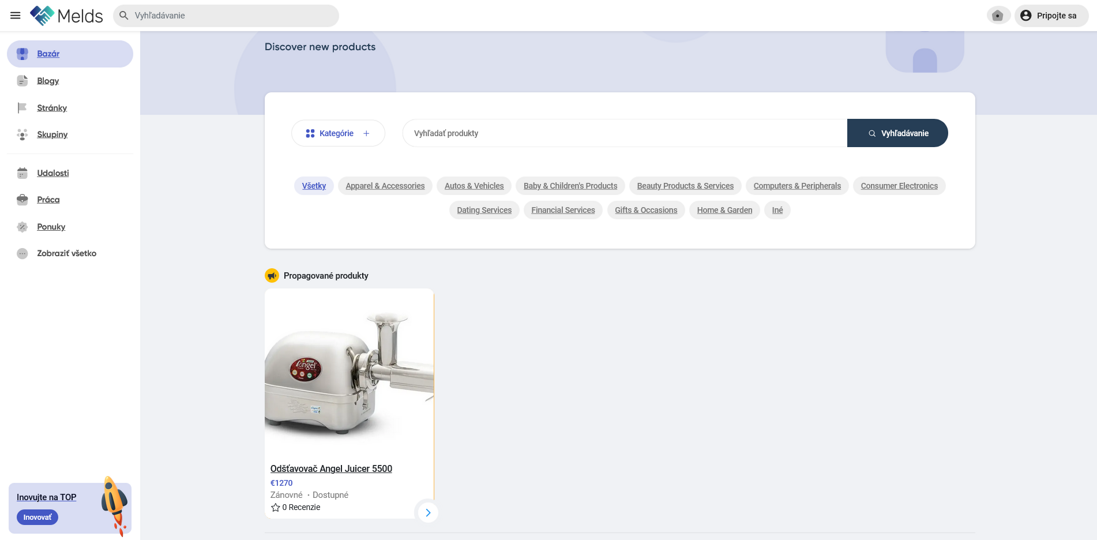 Free advertising - Melds.eu bazaar: free publication of advertisements for companies and citizens: products and services Your ads for free: Up-to-date and simple free advertising on Melds.eu