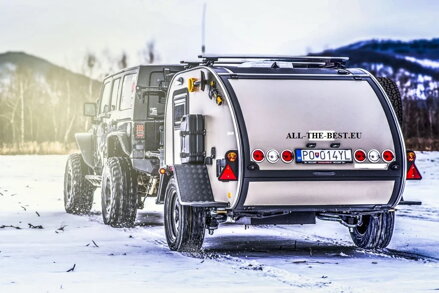 Terénny off-road MiniKaravan do terénu aj na cestu: Expedičný príves pre offroad osobné autá