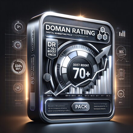 Domain Rating DR 70+ Boost Pack: Revolučný nástroj pre zvýšenie autority vašej domény