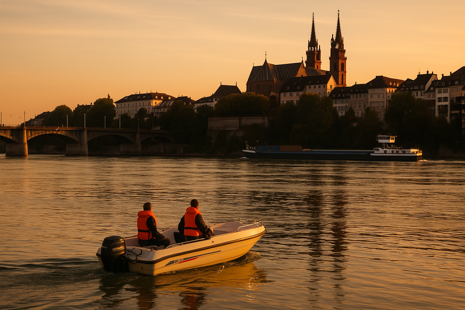 Bootsfahrschule Basel 2025: Navigieren lernen auf dem Rhein