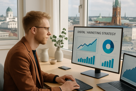 Suomalaisten Yritysten Digimarkkinointi: Strategiat Näkyvyyden Tehostamiseen Vuonna 2025