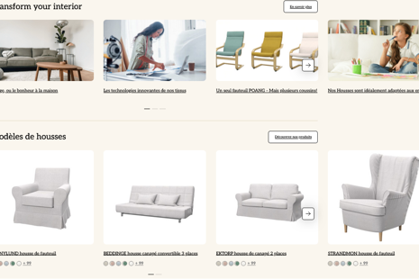 Transformez Votre Intérieur avec des Housses Premium pour Meubles IKEA