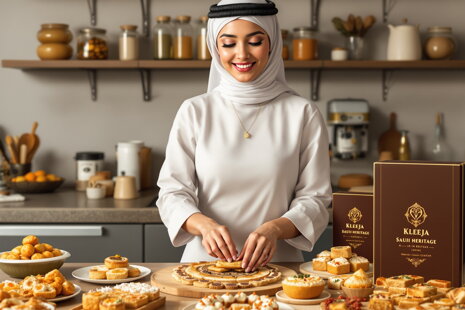 مطبخ الحلويات السعودية: تراث الذوق الأصيل من المطابخ المنزلية إلى عالم ريادة الأعمال
