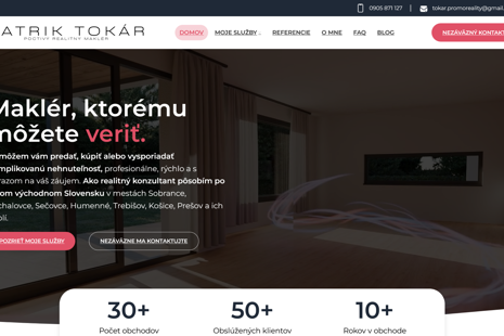 Patrik Tokár – Realitný maklér | Spoľahlivý sprievodca vo svete realít