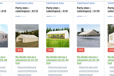 Ako vybrať perfektný party stan pre vašu letnú oslavu? Kompletný sprievodca