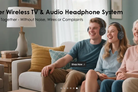 Watch TV Without Limits: Simolio Wireless Headphones Restore the Joy of Sound for Seniors and the Whole Family