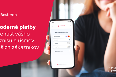 Modern payments for the BESTafety business. Besteron payment gateway and POS terminals support the growth of your business