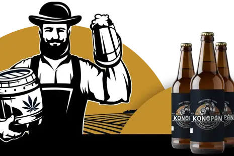 Irresistible taste and healing effects in one: KONOPÁN - the first Slovak unpasteurised hemp beer from a picturesque village in the Záhorie region