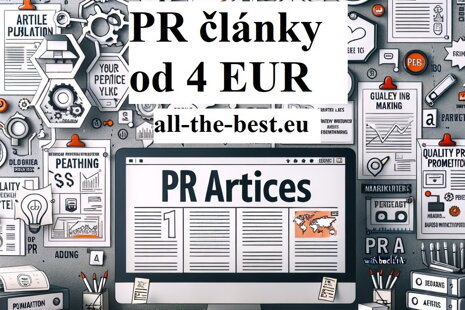 PR článok s garantovaným umiestnením za najlepšie ceny Profesionálne písanie a publikovanie PR článkov